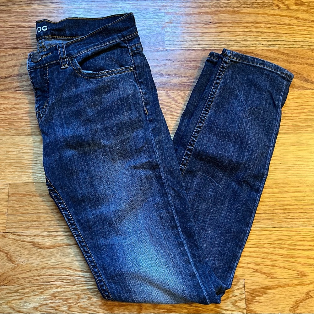 BDG mid rise cigarette ankle blue jeans size 27